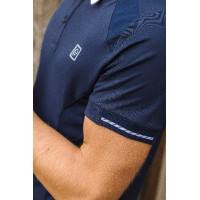 Polo Equithème Victor Marine Bleu marine Polo Equithème Victor Marine Bleu marine