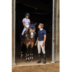 Polo Equithème Victor Marine Bleu marine