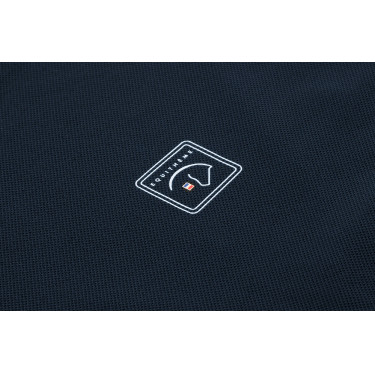 Polo Equithème Victor Marine Bleu marine