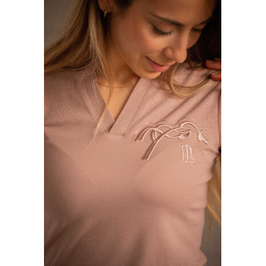 Polo Pénélope Josie Beige / rose Polo Pénélope Josie Beige / rose