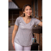 T-shirt Pénélope Juline Gris T-shirt Pénélope Juline Gris