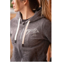 Sweat-shirt Pénélope Tressy Flock Gris Sweat-shirt Pénélope Tressy Flock Gris
