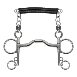 Mors pelham Metalab Elite cintré branches longues Mors pelham Metalab Elite cintré branches longues