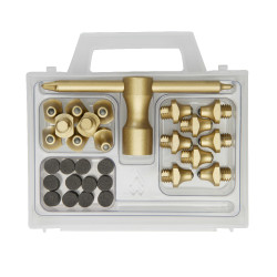 Maleta cravos W3/8 Fastuds® Michel Vaillant Solo duro Maleta cravos W3/8 Fastuds® Michel Vaillant Solo duro