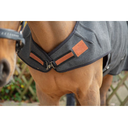 Couverture Walker Wooltouch Paddock Sports Gris chiné