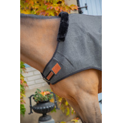 Couverture Walker Wooltouch Paddock Sports Gris chiné