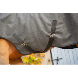 Couverture Walker Wooltouch Paddock Sports Gris chiné