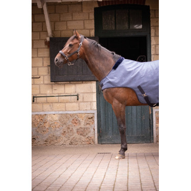 Couverture Walker Wooltouch Paddock Sports Blanc chiné