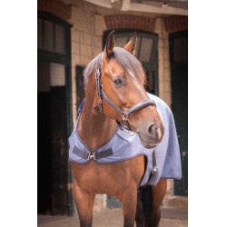 Couverture Walker Wooltouch Paddock Sports Blanc chiné