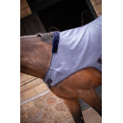 Couverture Walker Wooltouch Paddock Sports Blanc chiné