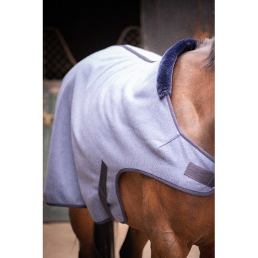 Couverture Walker Wooltouch Paddock Sports Blanc chiné