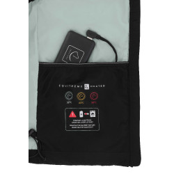 Gilet chauffant Equithème Charlie Noir