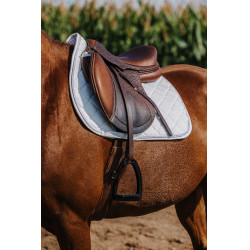 Tapis de selle Riding World Velours Blanc Tapis de selle Riding World Velours Blanc