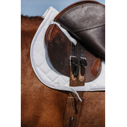 Tapis de selle Riding World Velours Blanc Tapis de selle Riding World Velours Blanc