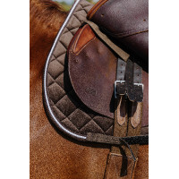 Tapis de selle Riding World Velours Marron Tapis de selle Riding World Velours Marron
