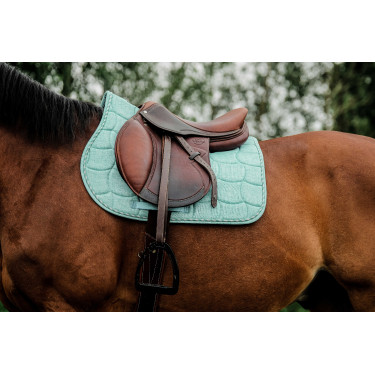 Tapis de selle Riding World Sunshine Vert clair Tapis de selle Riding World Sunshine Vert clair