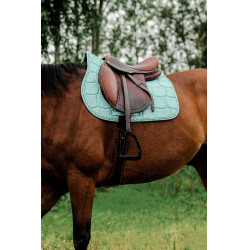 Tapis de selle Riding World Sunshine Vert clair Tapis de selle Riding World Sunshine Vert clair