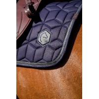 Tapis de selle Equithème Softhex Bleu pétrol