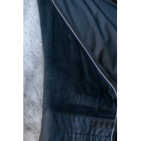 Couverture d'extérieur HKM Premium 1680D 300g d. t. Bleu foncé