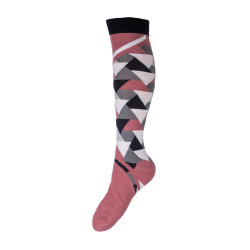Chaussettes Barcelona HKM Rouge / noir Chaussettes Barcelona HKM Rouge / noir