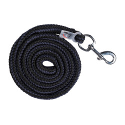 Longe Catherine avec mousqueton HKM Bleu foncé / noir