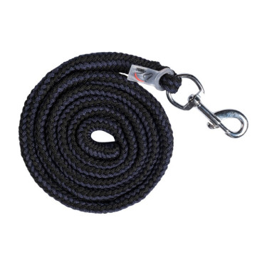 Longe Catherine avec mousqueton HKM Bleu foncé / noir