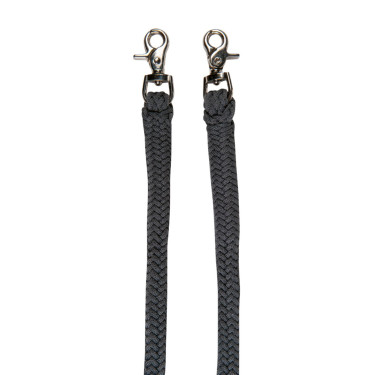 Licol éthologique Strass avec rênes / longes HKM Gris / raisin Licol éthologique Strass avec rênes / longes HKM Gris / raisin