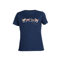 T-shirt enfants Pony Club HKM Bleu foncé T-shirt enfants Pony Club HKM Bleu foncé