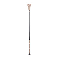 Cravache Jumping crop Naomi HKM Bleu foncé / or rose Bleu marine