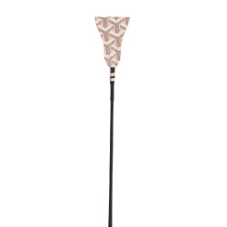 Cravache Jumping crop Naomi HKM Beige / gris foncé