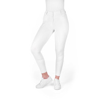 Pantalon Je t'aime Equithème Elsa enfant Blanc