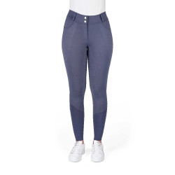 Pantalon Je t'aime Equithème Elsa enfant Bleu / gris Pantalon Je t'aime Equithème Elsa enfant Bleu / gris