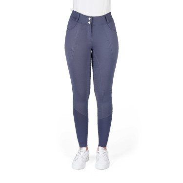 Pantalon Je t'aime Equithème Elsa enfant Bleu / gris Pantalon Je t'aime Equithème Elsa enfant Bleu / gris