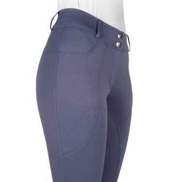 Pantalon Je t'aime Equithème Elsa enfant Bleu / gris Pantalon Je t'aime Equithème Elsa enfant Bleu / gris