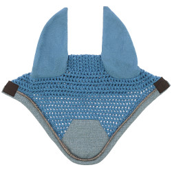 Bonnet chasse mouche Equithème Chic Bleu Bonnet chasse mouche Equithème Chic Bleu