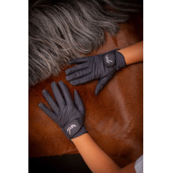 Gants Eden by Pénélope Prisma Strass Noir