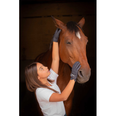 Gants Eden by Pénélope Prisma Strass Noir