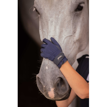 Gants Eden by Pénélope Hiver Marine Bleu marine