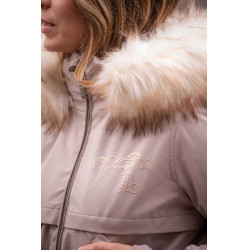 Parka Pénélope Steppy Taupe Marron