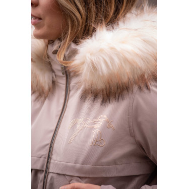 Parka Pénélope Steppy Taupe Marron