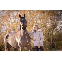 Parka Pénélope Steppy Taupe Marron