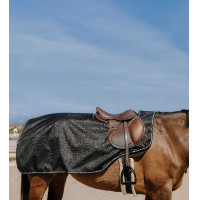 Couvre-reins Equithème Tyrex 600D Polaire Noir Couvre-reins Equithème Tyrex 600D Polaire Noir