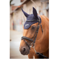 Bonnet chevaux Pénélope Coton Marine Bleu marine Bonnet chevaux Pénélope Coton Marine Bleu marine