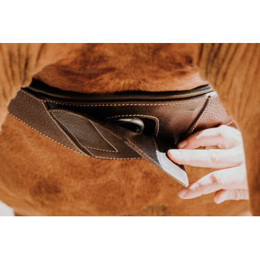 Sangle anatomique Magnet Norton Havane Marron Sangle anatomique Magnet Norton Havane Marron