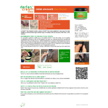Crème Animaderm Derfen™ Clear Crème Animaderm Derfen™ Clear