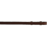 Rênes sangles Eric Thomas 16mm Havane Marron Rênes sangles Eric Thomas 16mm Havane Marron