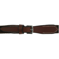 Rênes sangles Eric Thomas 16mm Havane Marron Rênes sangles Eric Thomas 16mm Havane Marron
