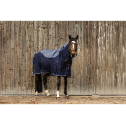 Chemise mixte Equithème Bleu marine