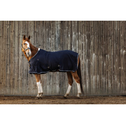 Chemise Equithème Micro mesh Bleu marine Chemise Equithème Micro mesh Bleu marine