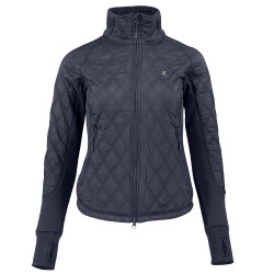 Veste matelassée légère Horze Zoe femme Bleu marine Veste matelassée légère Horze Zoe femme Bleu marine